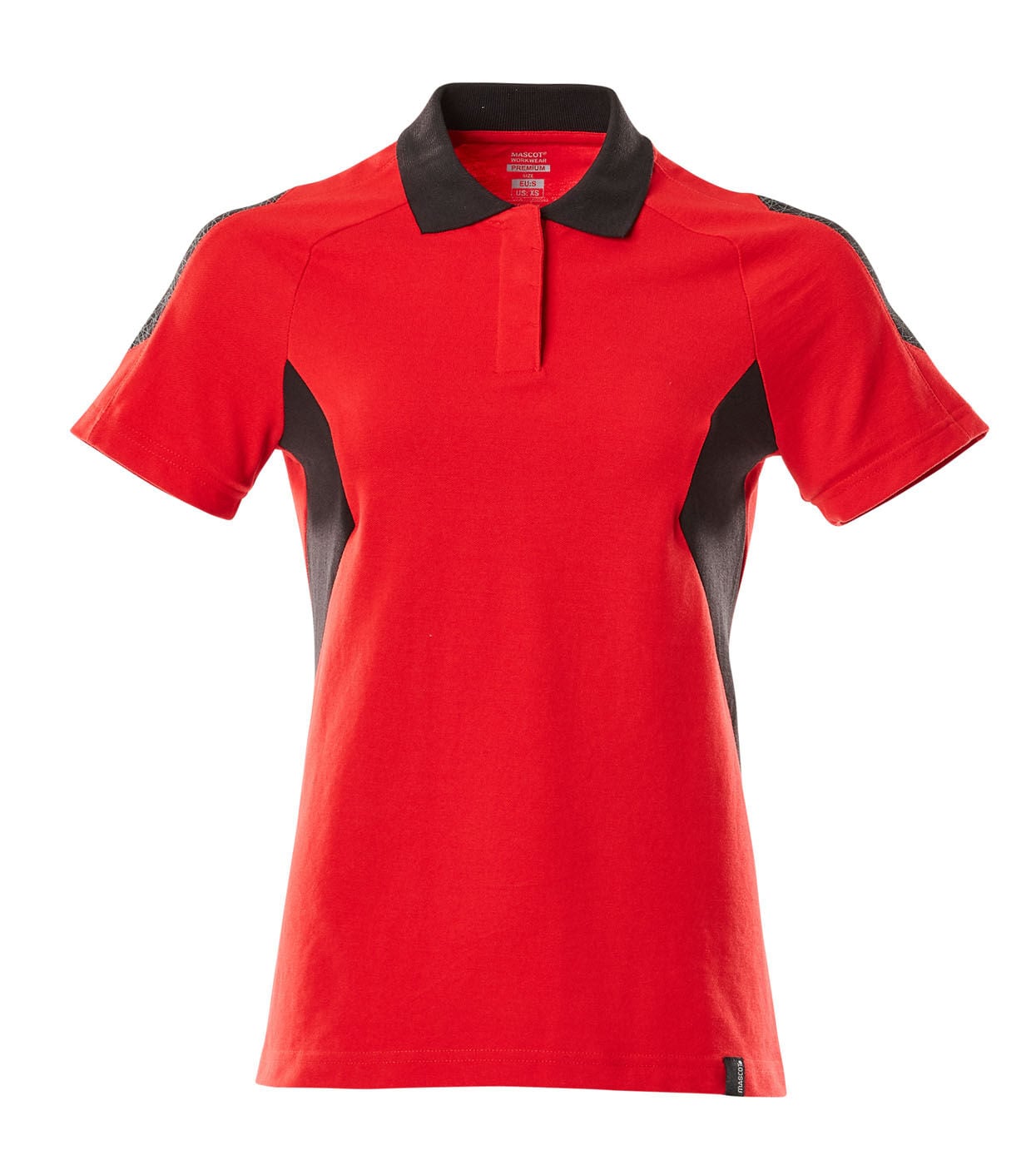 Mascot Accelerate Dames - Poloshirt - Rood/Zwart - XS Mascot Accelerate Dames - Poloshirt - Rood/Zwart - XS