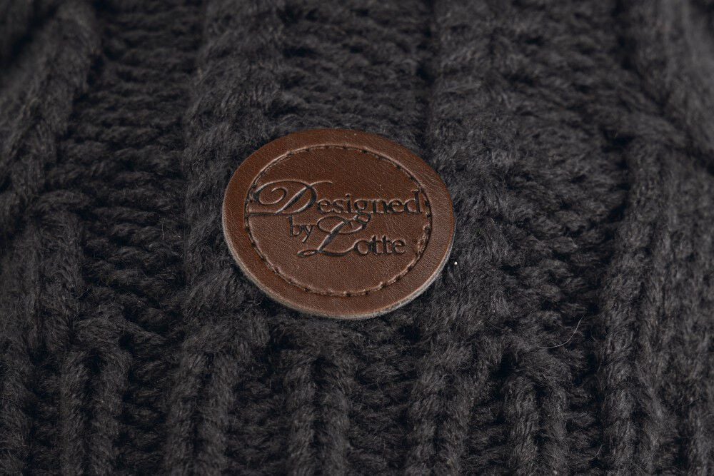 Designed by Lotte Haida - Hondentrui - antraciet - 2XS