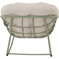 Lesli Living Cozy - Schommelstoel - 97x12.8x50 cm