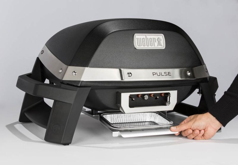 Weber Pulse 2000 - Elektrische barbecue - Zwart