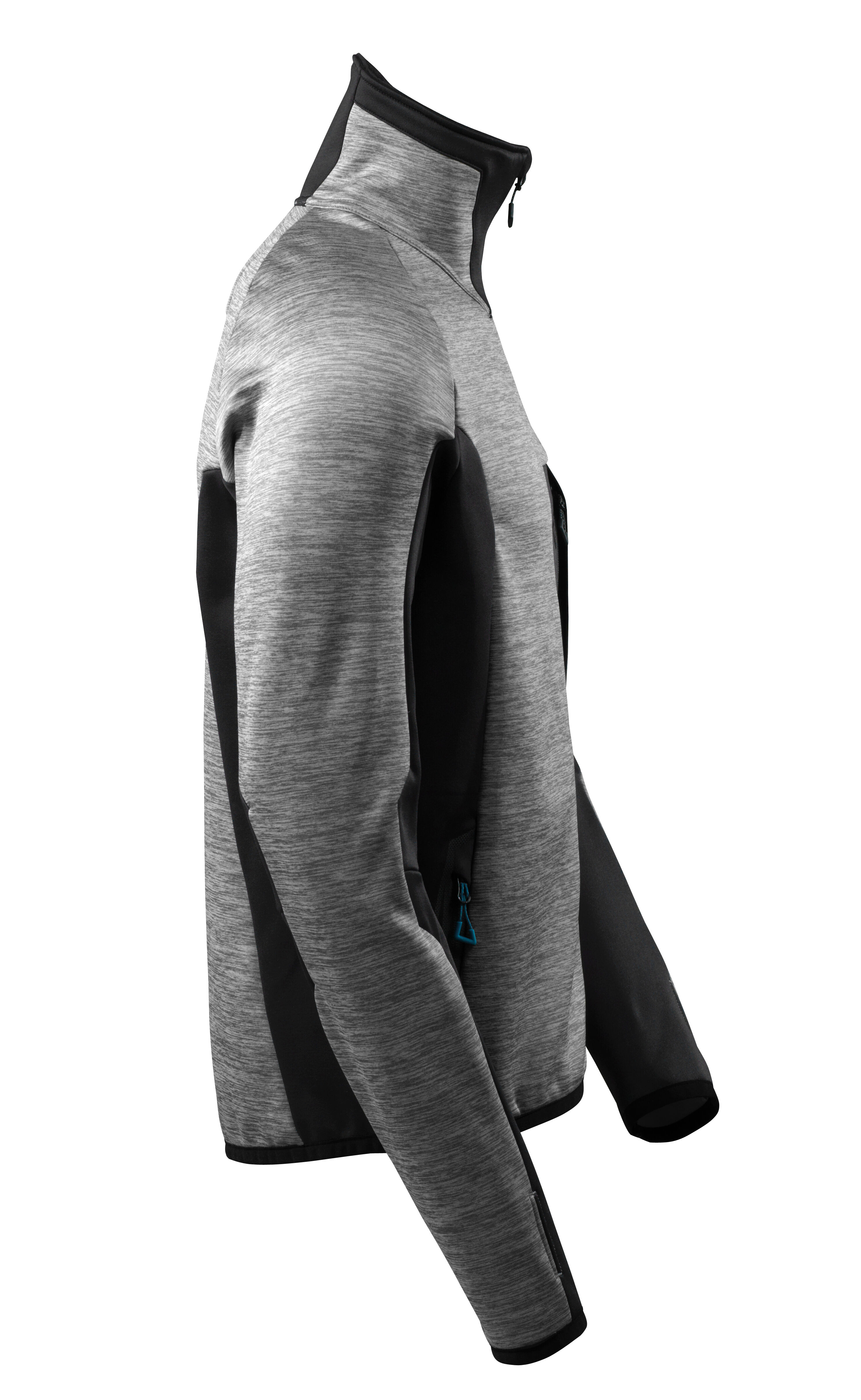 MASCOT Advanced - Fleecevest - Grijs / zwart - XS