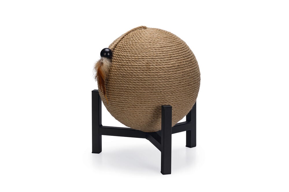 Designed by Lotte Tyra - Krabbol - Bruin - 32x27x29 cm