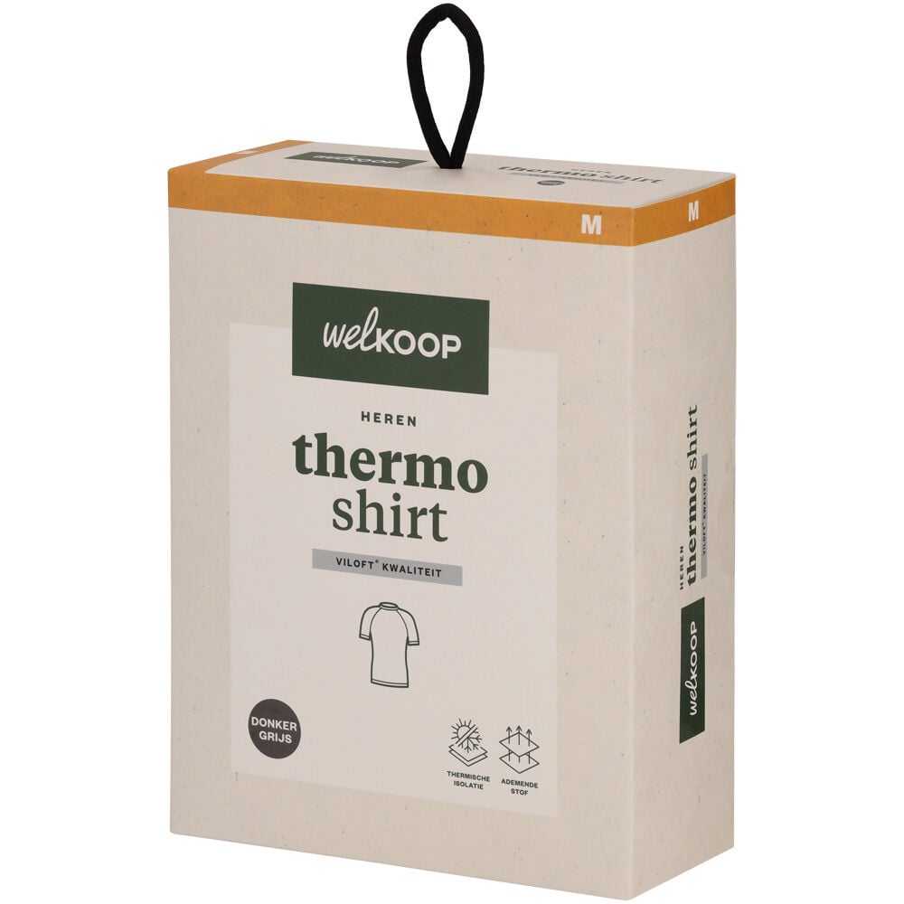 Welkoop - Thermoshirt - Antraciet - M