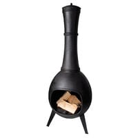 Esschert Fancy Flames Large - Tuinhaard - Rond - Zwart - Gietijzer - L