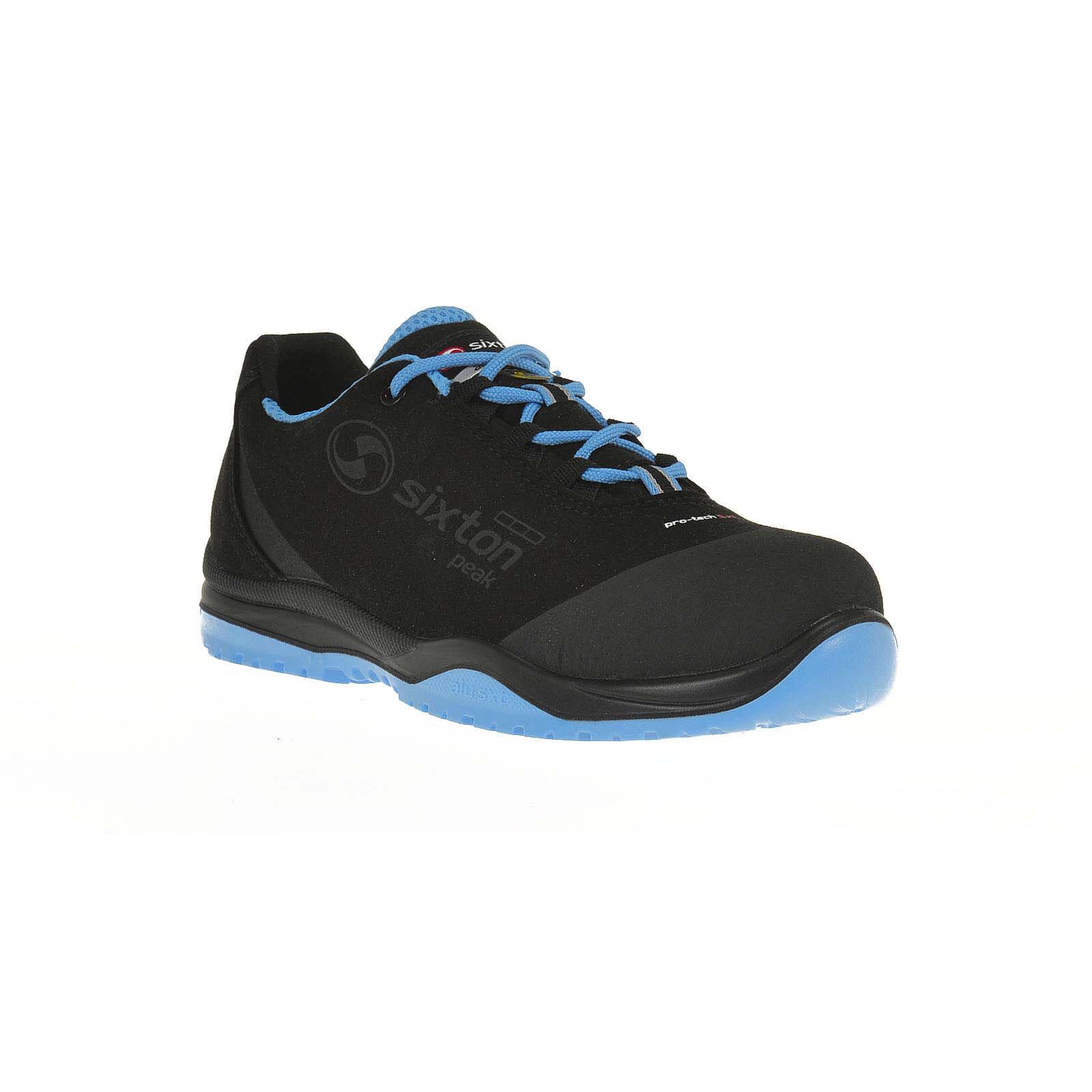 Sixton Peak Cuban - Werkschoenen - Zwart / Blauw - 35