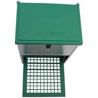 Olba FeedoMatic - Automatische Voerbak - Groen / Zink - 40x27.5x25 cm