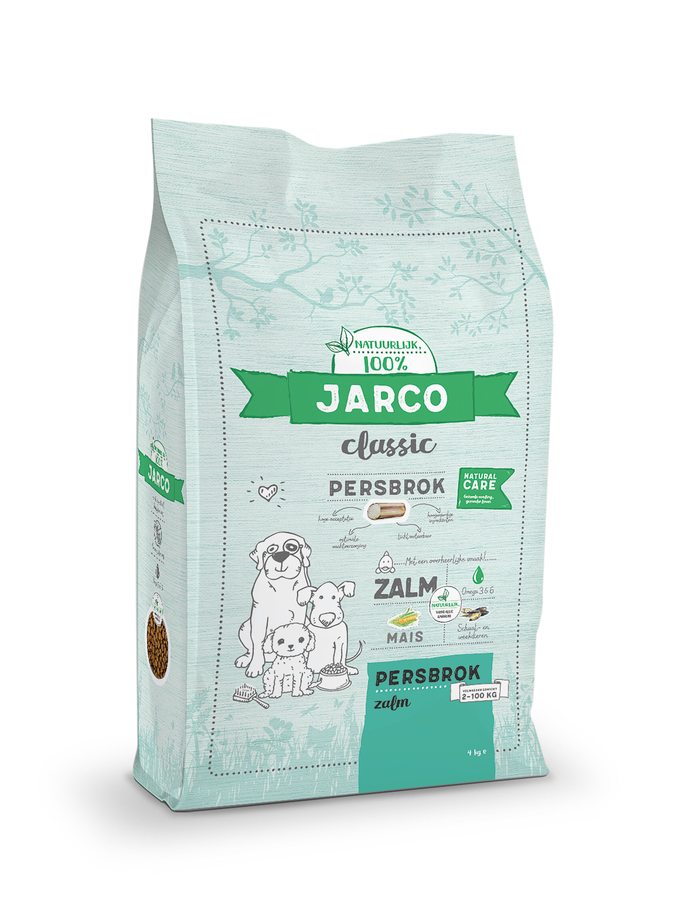 Jarco Dog Classic - Hondenvoer - 3 Kilogram - zalm Jarco Dog Classic - Hondenvoer - 3 Kilogram - zalm