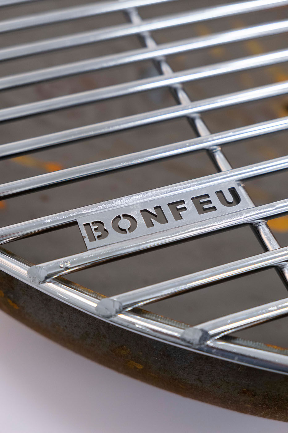 BonFeu - Grillrooster - Rond - Staal - 120 cm - Extra large