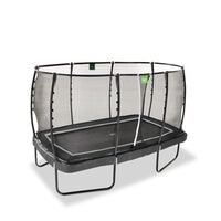 EXIT Allure Premium - Trampoline - Zwart - 214x366 cm