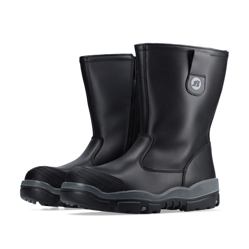 Bata Emperor Potent Brede leest - Werklaarzen - Zwart - 39