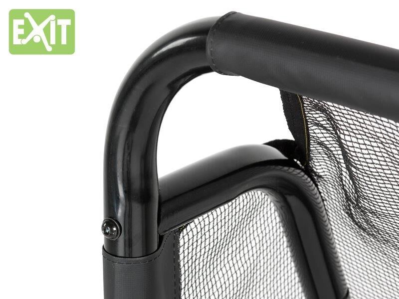 EXIT Coppa - voetbalgoal - Zwart - Staal