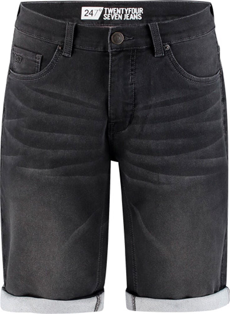 247 Jeans Elm Short 811 - Korte spijkerbroek - Donker grijs - 31 247 Jeans Elm Short 811 - Korte spijkerbroek - Donker grijs - 31
