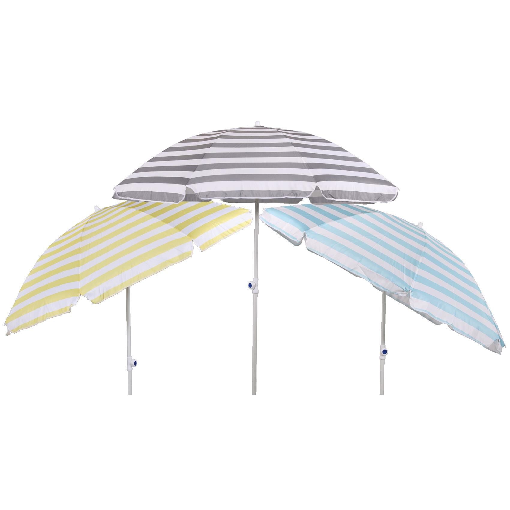 Lesli Living Libra Stokparasol - Parasol - Streep - 200 cm