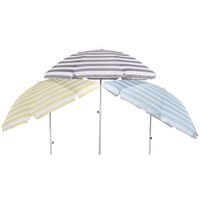 Lesli Living Libra Stokparasol - Parasol - Streep - 200 cm