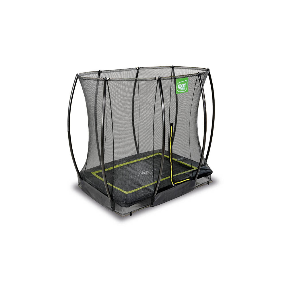 Exit Silhouette - Trampoline - Zwart - 153x214 cm