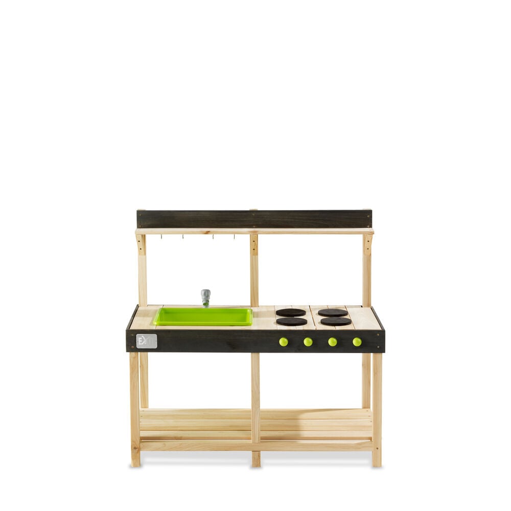 EXIT Yummy Outdoor 100 - Speelkeuken - Naturel - 98x102x53 cm