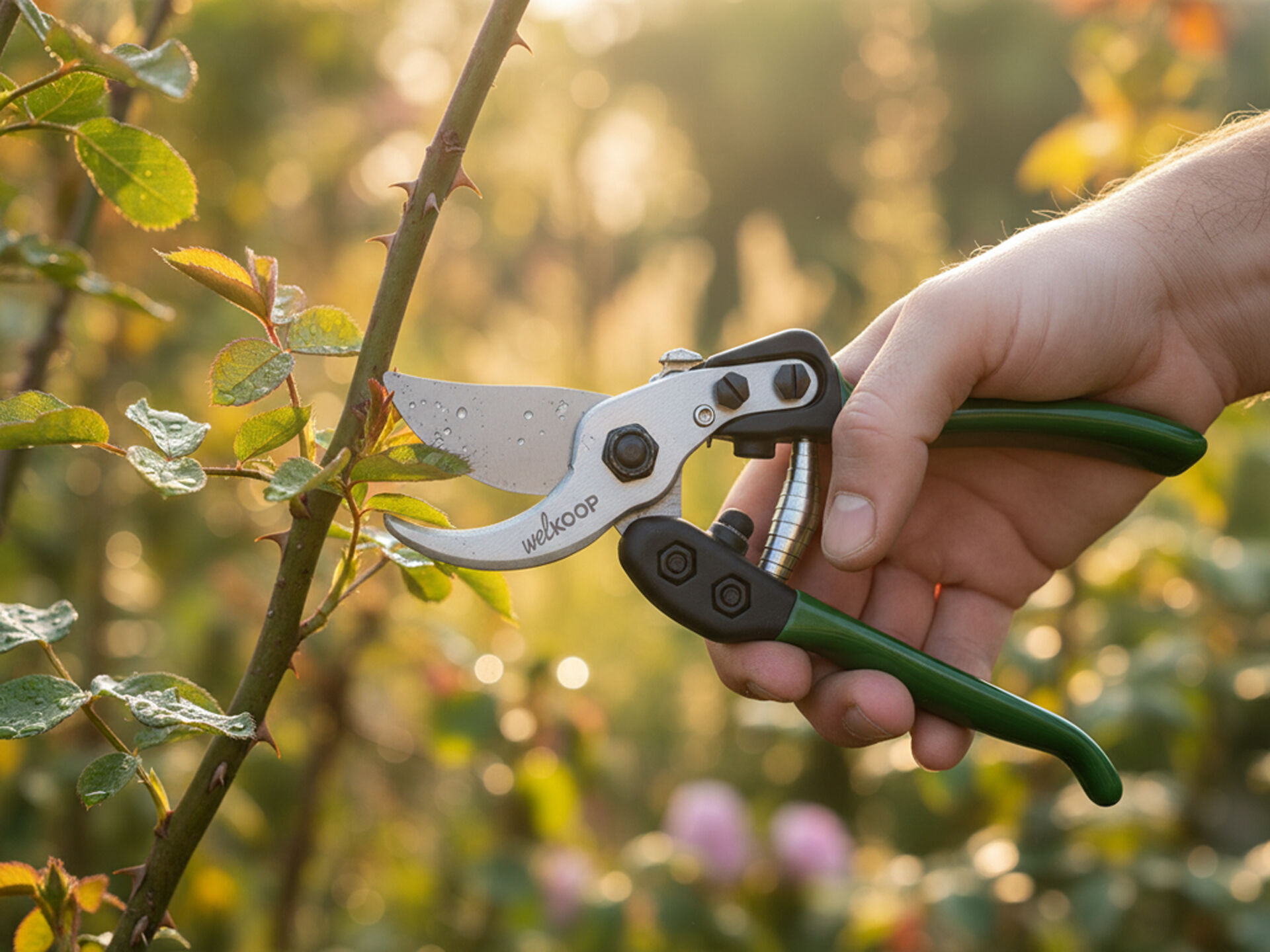 Welkoop - Snoeischaar - Donkergroen