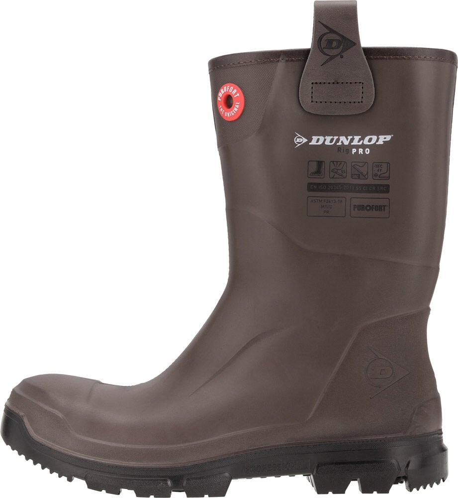 Dunlop Rigpro - Werklaarzen - Donkerbruin - 41