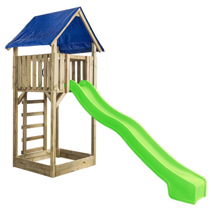 Swing King Lisa - Speeltoren - appelgroen - Hout Swing King Lisa - Speeltoren - appelgroen - Hout