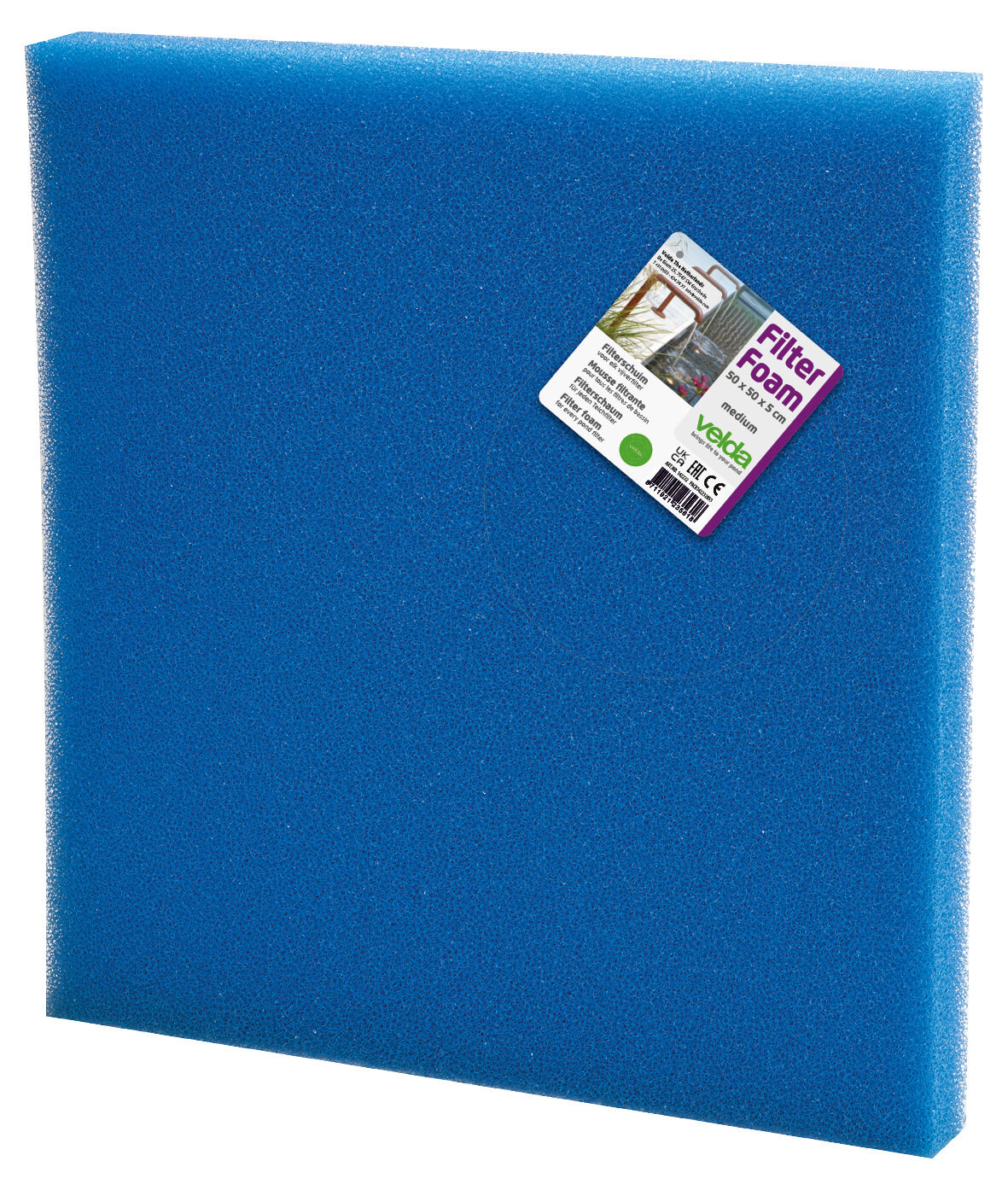 VT Filter foam middel 2x50x50 - Filterfoam