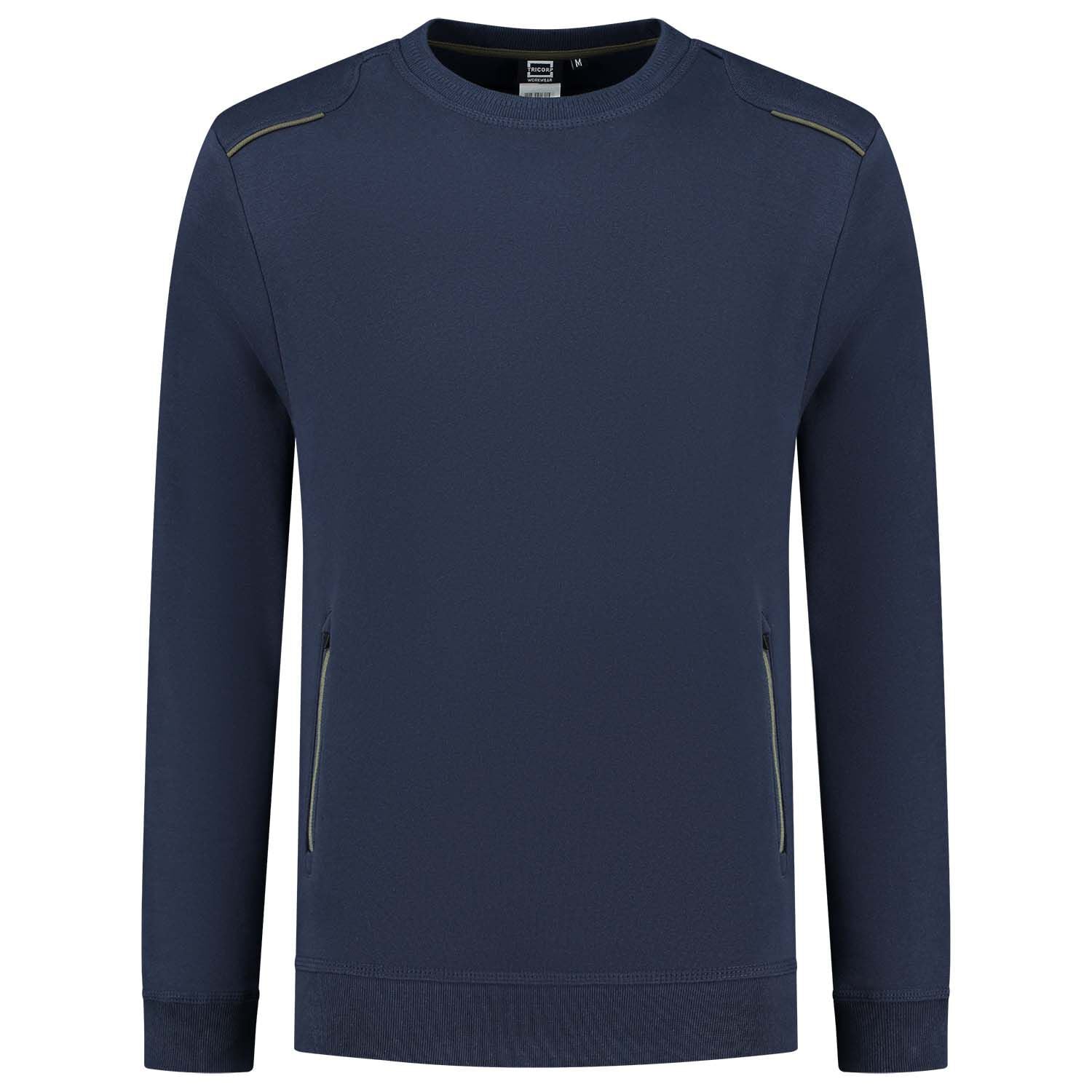 Tricorp Accent 302703 - Sweater - Blauw Army - 2XL Tricorp Accent 302703 - Sweater - Blauw Army - 2XL
