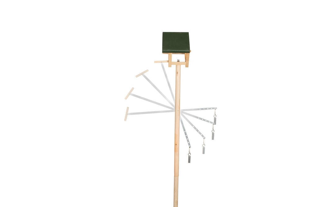 Vogelbescherming Nederland Cork - Pindakaaswip - Met hefboom systeem - 15x15.5x15.5 cm