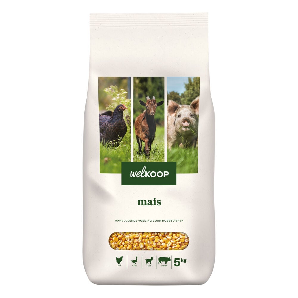 Welkoop Mais - Kippenvoer - 5 Kilogram Welkoop Mais - Kippenvoer - 5 Kilogram