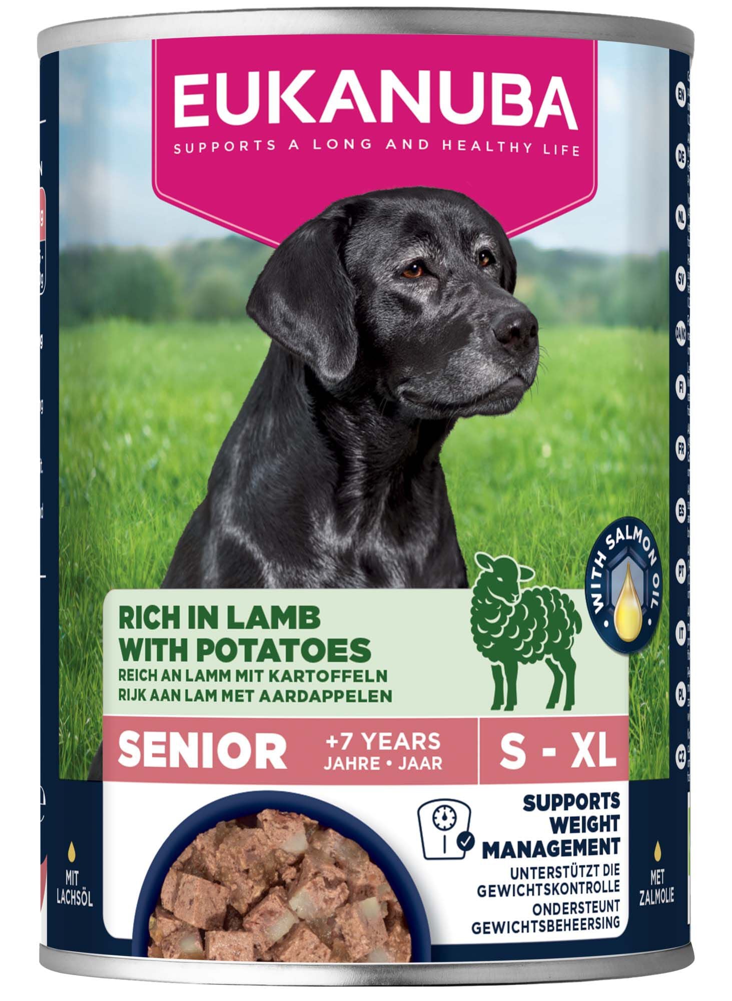 Eukanuba Senior Paté - Hondenvoer - 400 Gram - lam Eukanuba Senior Paté - Hondenvoer - 400 Gram - lam