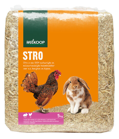 Welkoop Stro - Bodembedekker - 5 Kilogram Welkoop Stro - Bodembedekker - 5 Kilogram