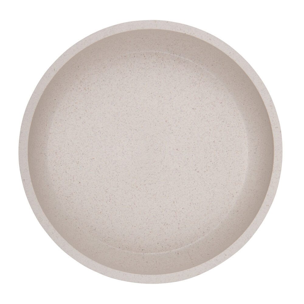 District 70 Bamboo - Voerbak - Beige - 2.8x12x12 cm