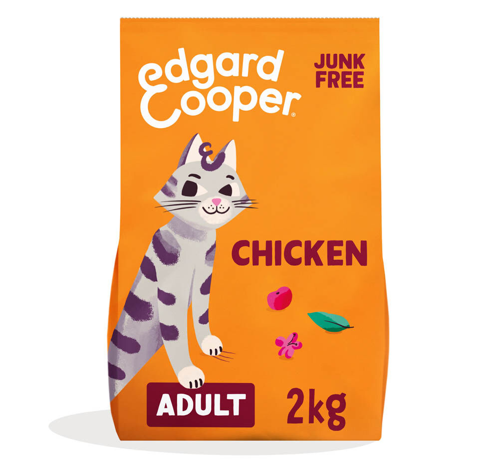 Edgard & Cooper Brokjes - Kattenvoer - 2000 Gram - kip