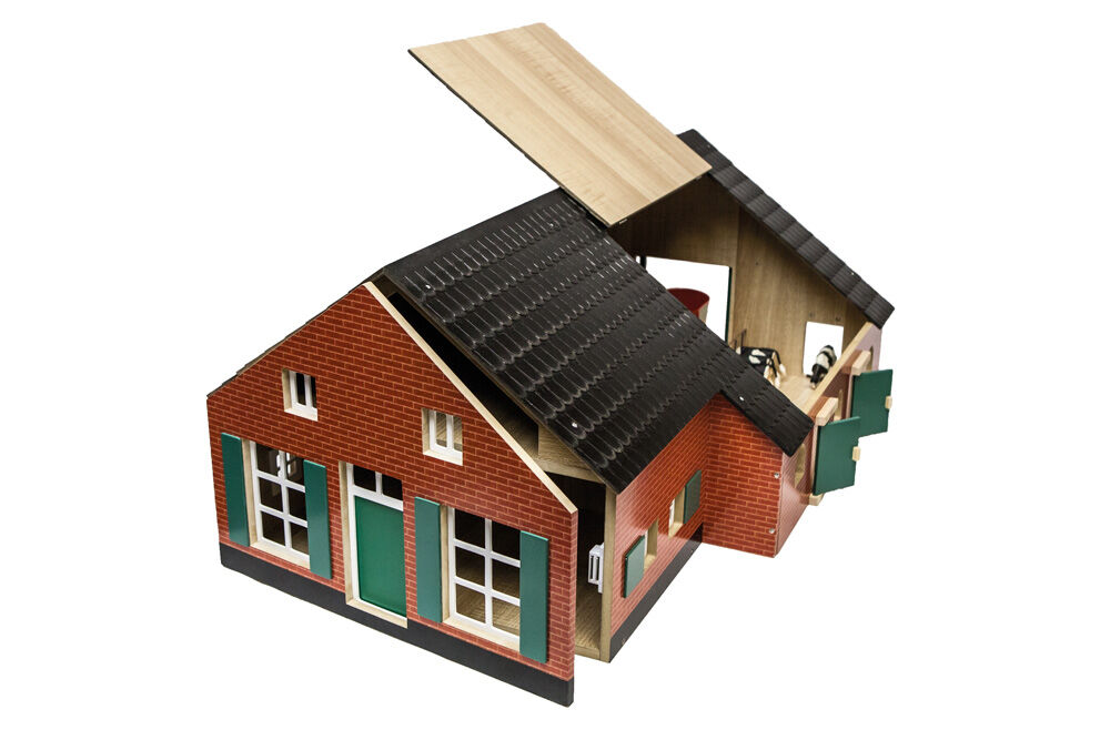 Kids Globe Boerderij met stal 1:32 - Accessoires Kids Globe Boerderij met stal 1:32 - Accessoires