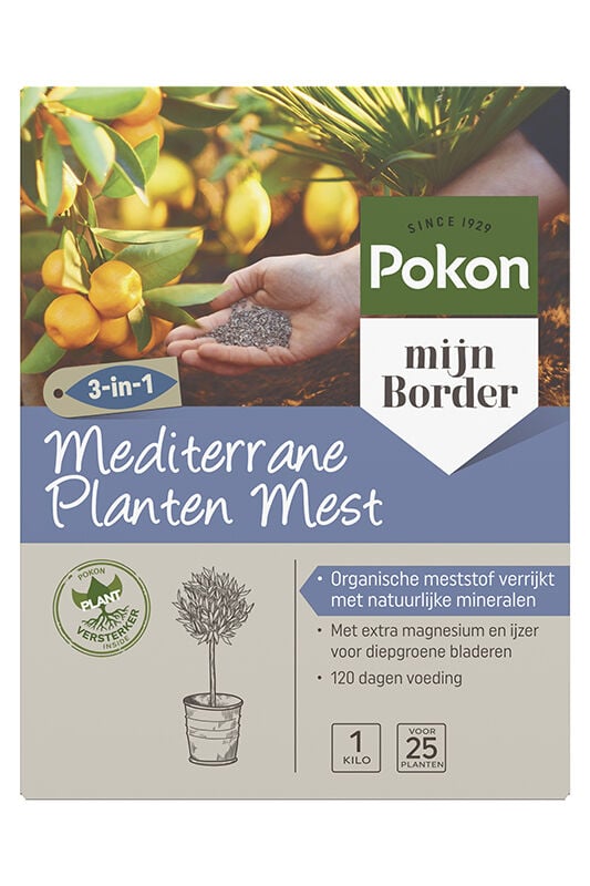 Pokon Mediterrane plantenvoeding - Siertuinmeststof - 1 Kilogram