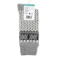 Welkoop Huissokken - Wol - Grijs