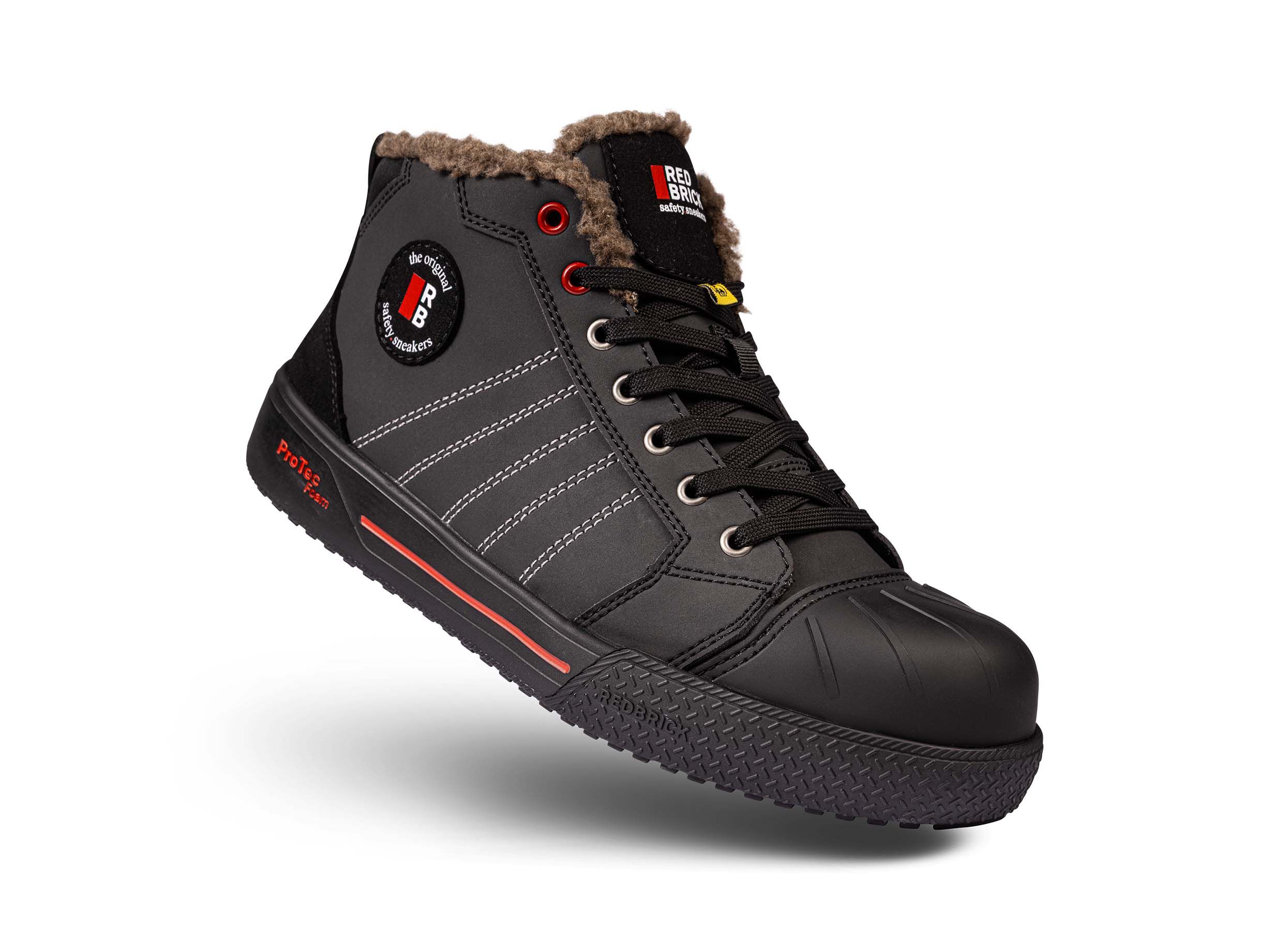 Redbrick Slam Hoog - Werkschoenen - Zwart - 39