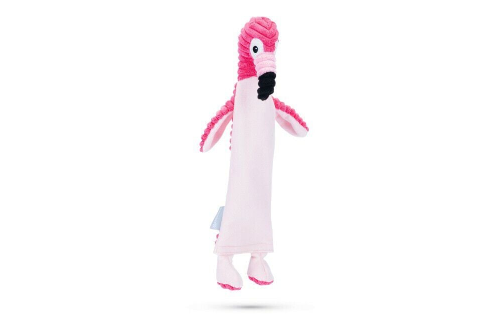 Beeztees Flatino Flamingo Idro Knuffel - Hondenspeelgoed