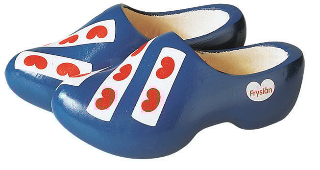 Gevavi Fries - Houten klompen - Blauw - 26 cm/mt 40