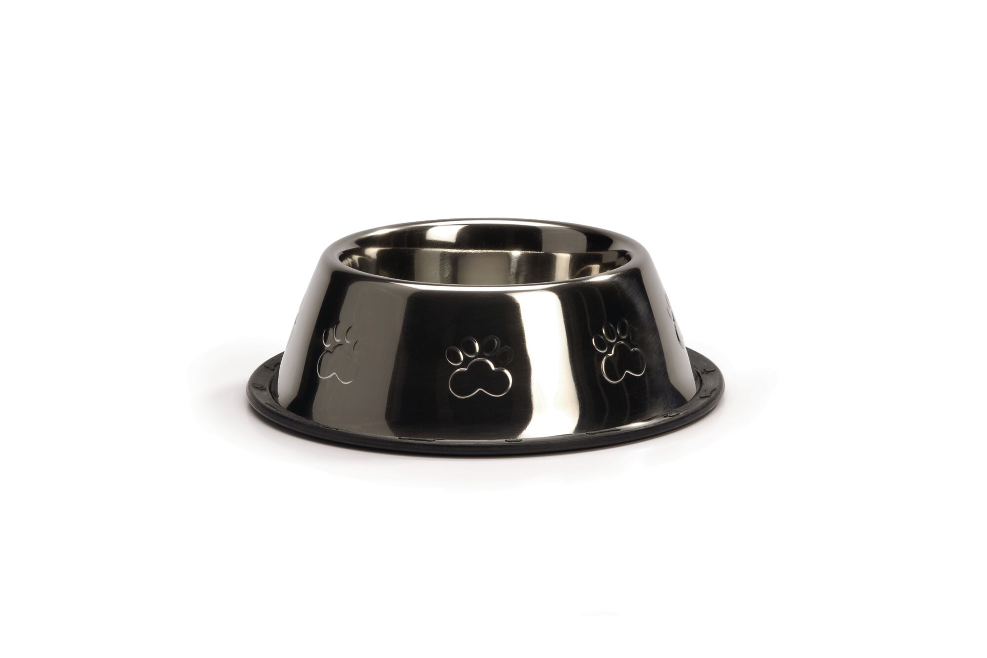 BEEZTEES RVS Voetprint - Voer & Drinkbak - Zilver - 20 cm BEEZTEES RVS Voetprint - Voer & Drinkbak - Zilver - 20 cm