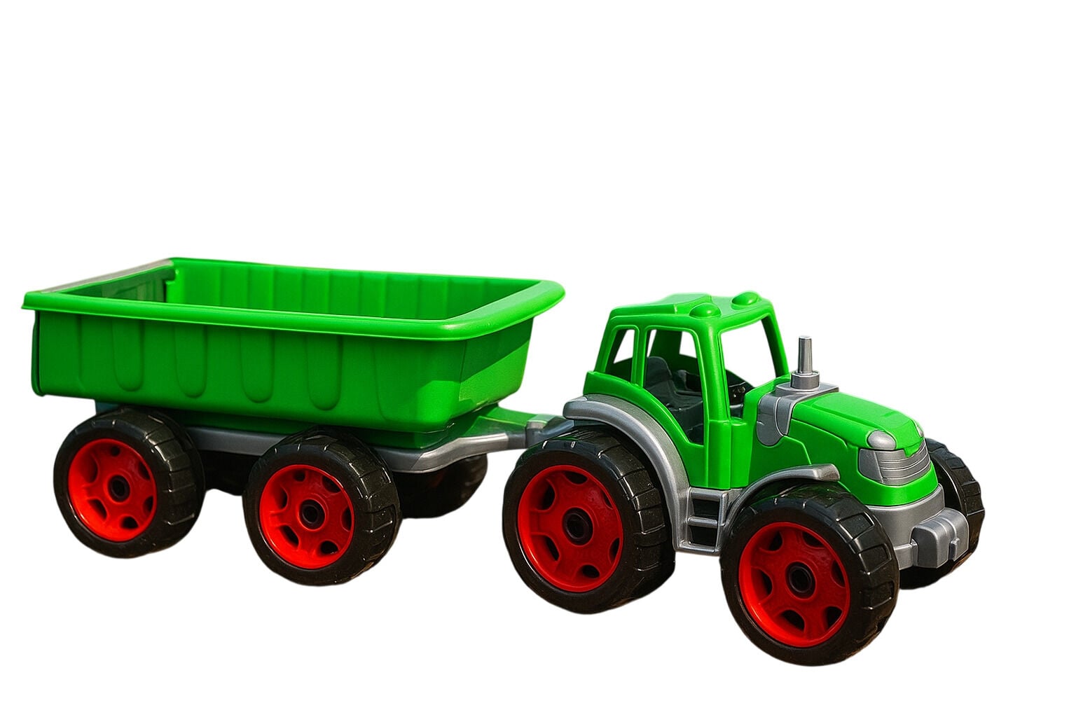 Tractor met aanhanger - Speelgoed