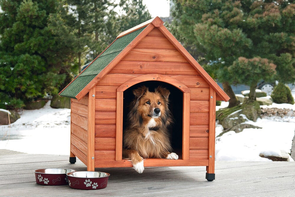 Karlie Ponto - Hondenhok - bruin - 88x85x102 cm - L