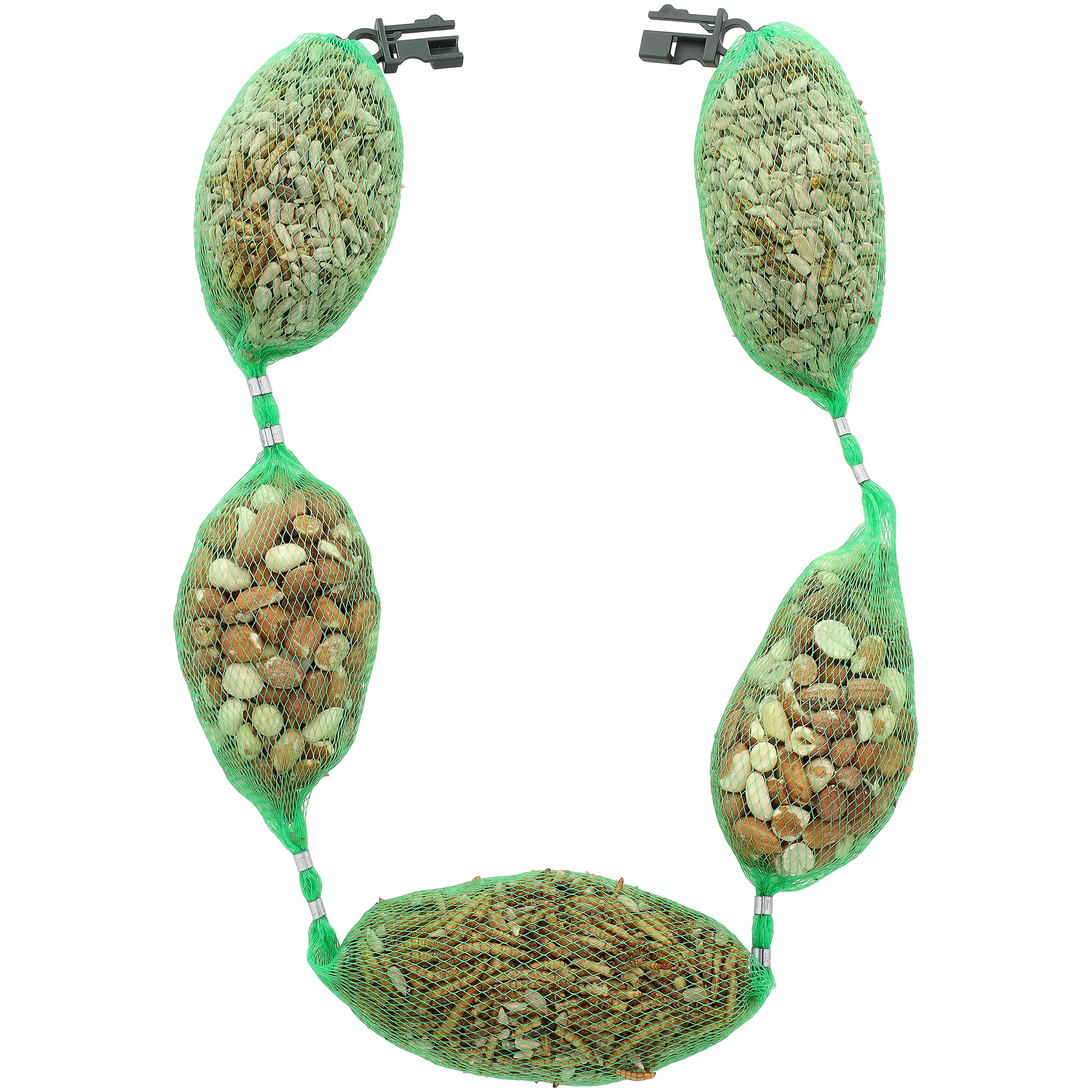 Welkoop - Klikslinger Meelwormen en Pinda's - Tuinvogelvoer - 360 Gram