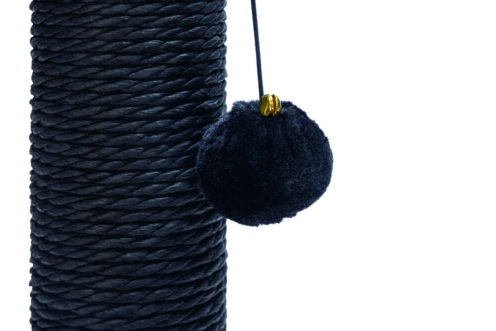 Beeztees Serpa - Krabpaal - Zwart - 60x35x36 cm