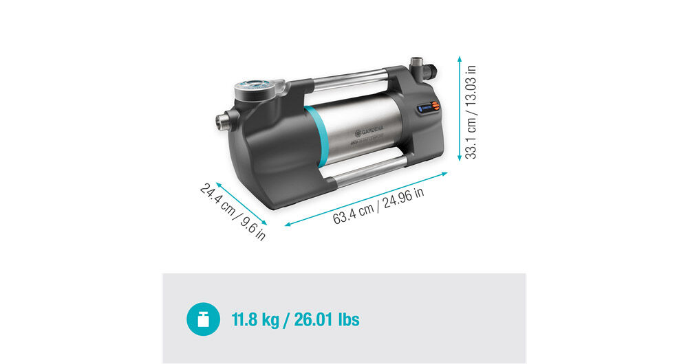 Gardena 6500 SilentComfort - Beregeningspomp - 6500 l/u