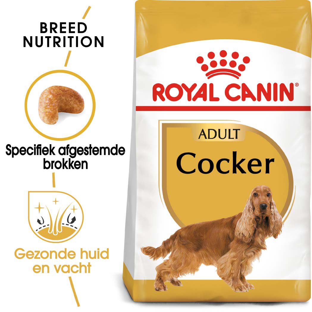 Royal Canin Cocker Spaniel Adult - Hondenvoer - 12 Kilogram - gevogelte