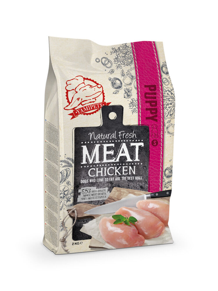Natural Fresh Meat Puppy Small - Hondenvoer - 2 Kilogram - kip Natural Fresh Meat Puppy Small - Hondenvoer - 2 Kilogram - kip