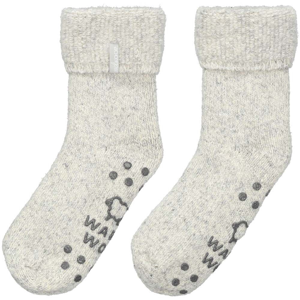 Welkoop - Huissokken - Wol - Lichtgrijs - 35-38