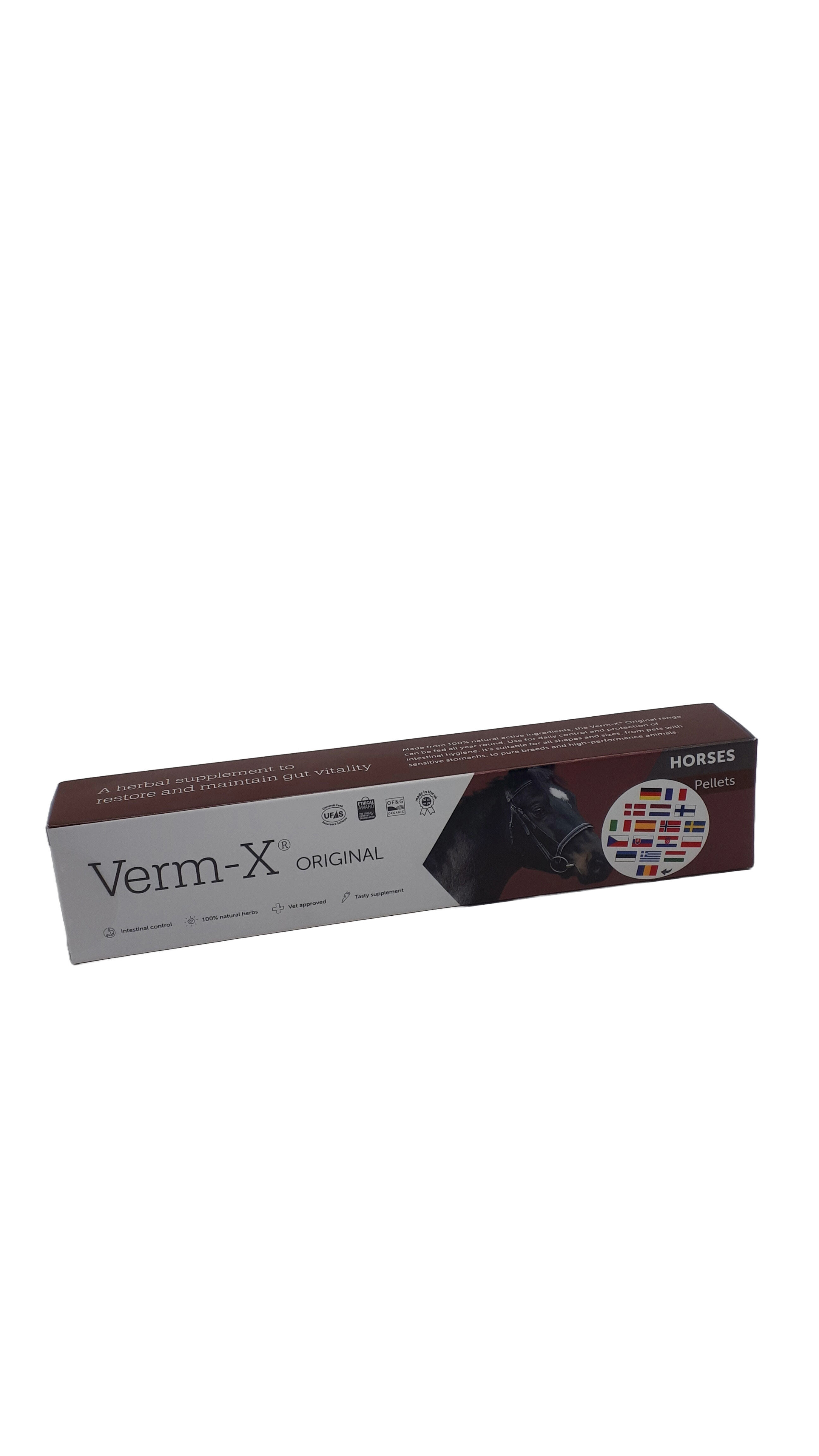 Verm-X Paard  - Darmgezondheid - 250 Gram - Doos