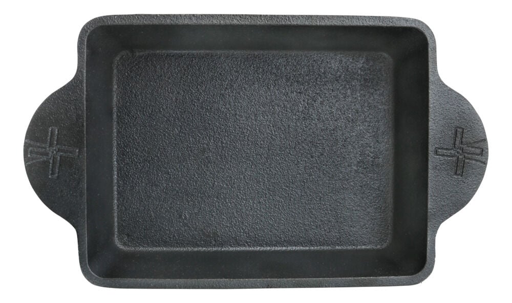 The Windmill Cast Iron - BBQ ovenschaal - Zwart