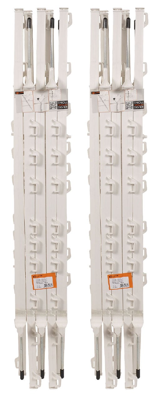 Gallagher Vario palen - Duopack - 111 cm - 10 Stuks - Wit - 30 cm - 100 cm Gallagher Vario palen - Duopack - 111 cm - 10 Stuks - Wit - 30 cm - 100 cm
