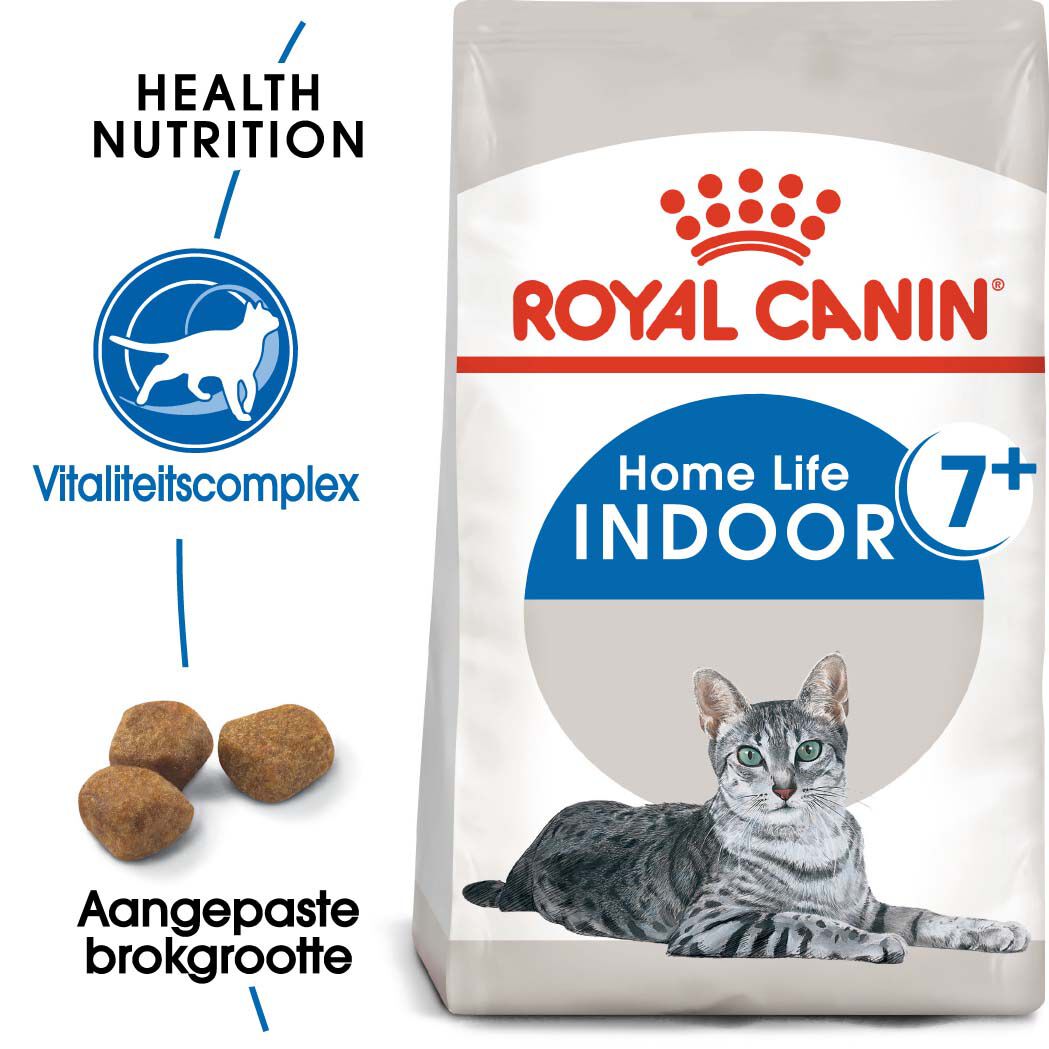 Royal Canin Indoor 7+ - Kattenvoer - 35000 Gram - Gevogelte